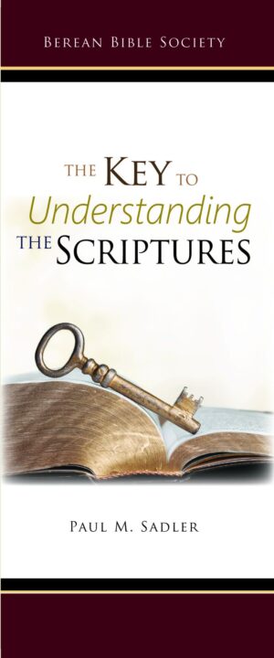 Fold-Out Chart: The Key to Understanding the Scriptures